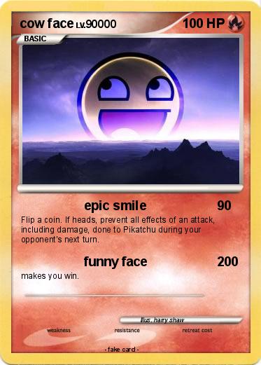 Pokemon cow face