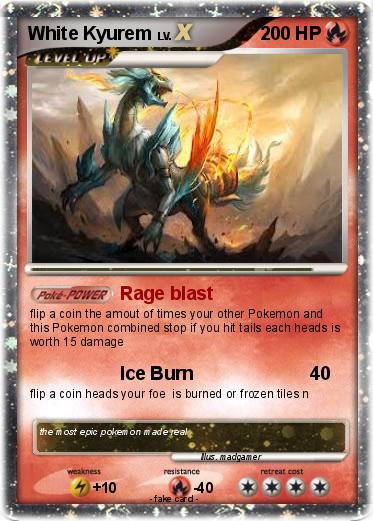 Pokemon White Kyurem