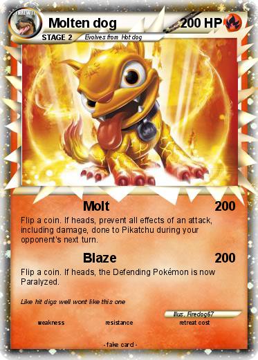 Pokemon Molten dog