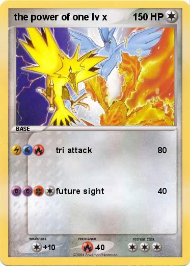 Pokemon the power of one lv x