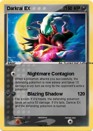 Pokemon Darkrai EX