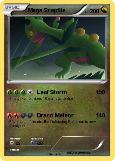 Pokemon Mega Sceptile