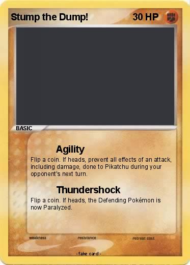 Pokemon Stump the Dump!