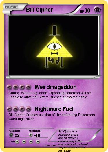 Pokemon Bill Cipher