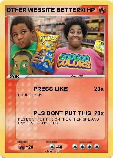 Pokemon OTHER WEBSITE BETTER