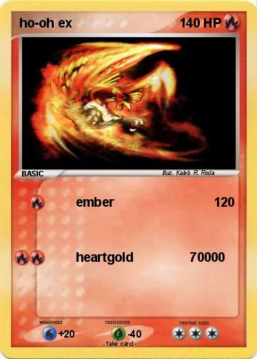 Pokemon ho-oh ex