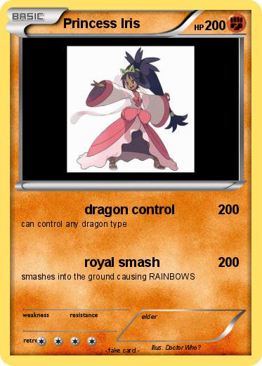 Pokemon Princess Iris