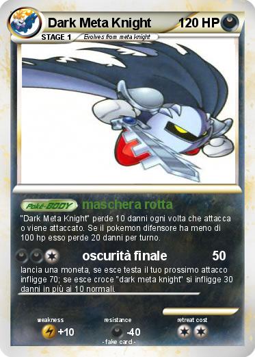 Pokemon Dark Meta Knight