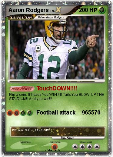 Pokemon Aaron Rodgers