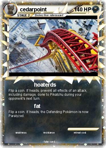 Pokemon cedarpoint
