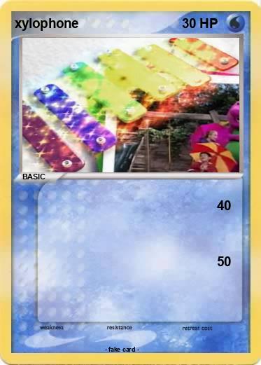 Pokemon xylophone