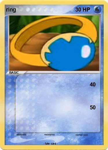 Pokemon ring