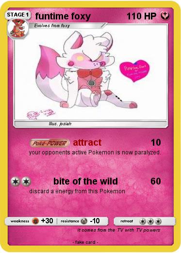 Pokemon funtime foxy