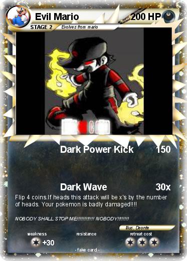 Pokemon Evil Mario
