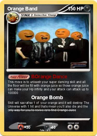 Pokemon Orange Band