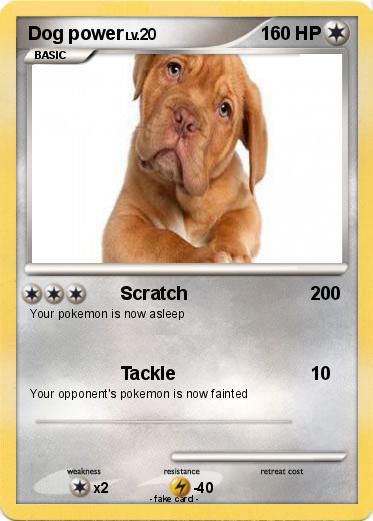 Pokemon Dog power