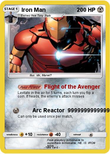 Pokemon Iron Man