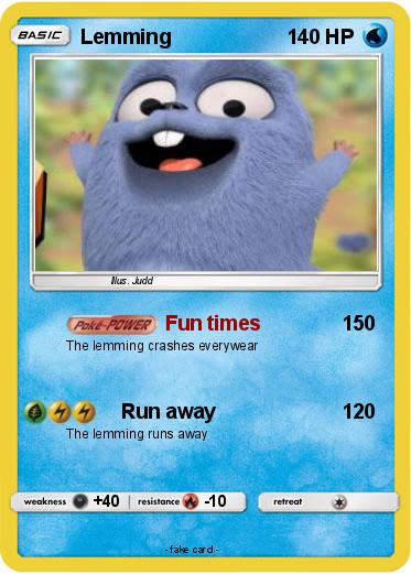 Pokemon Lemming