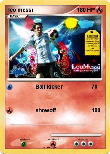 Pokemon leo messi