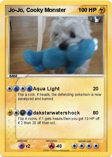 Pokemon Jo-Jo, Cooky Monster