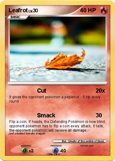Pokemon Leafrot