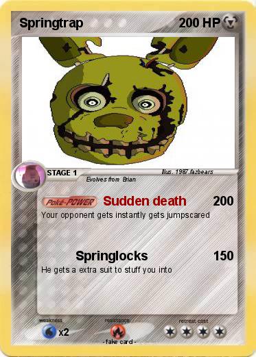 Pokemon Springtrap