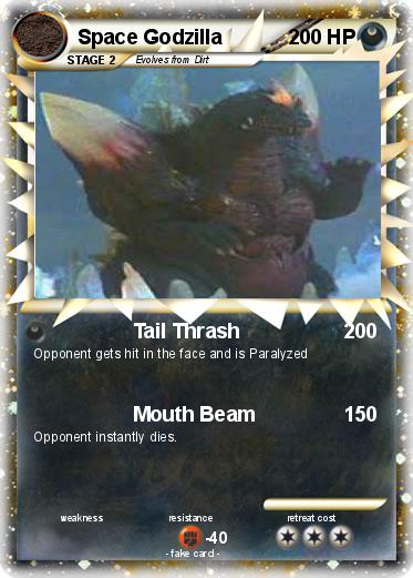 Pokemon Space Godzilla