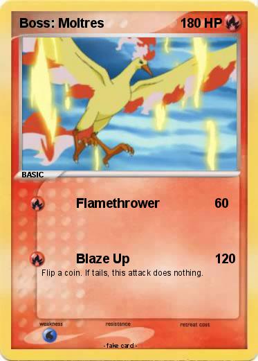 Pokemon Boss: Moltres