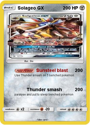 Pokemon Solageo GX