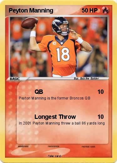 Pokemon Peyton Manning