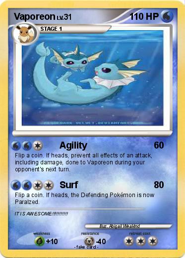 Pokemon Vaporeon