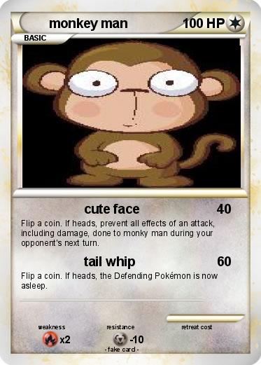 Pokemon monkey man
