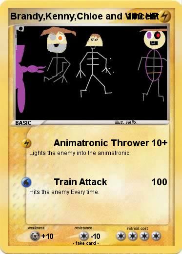 Pokemon Brandy,Kenny,Chloe and Vincent