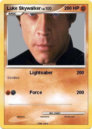 Pokemon Luke Skywalker