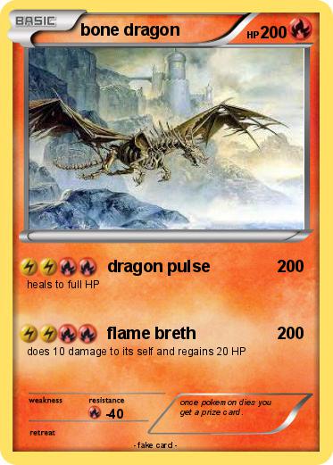 Pokemon bone dragon