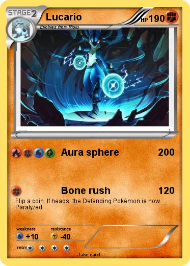 Pokemon Lucario