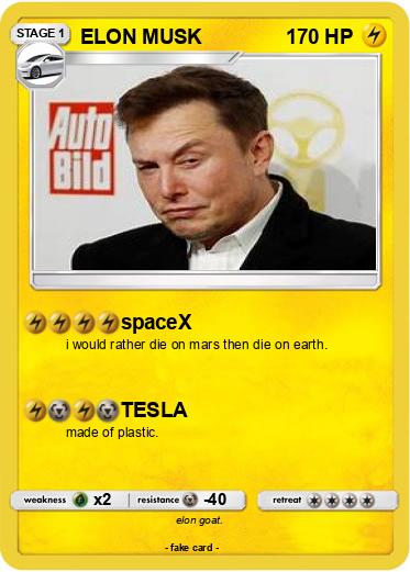 Pokemon ELON MUSK