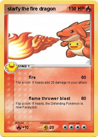 Pokemon starfy the fire dragon