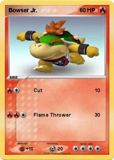 Pokemon Bowser Jr.