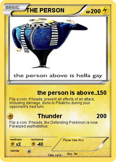 Pokemon THE PERSON
