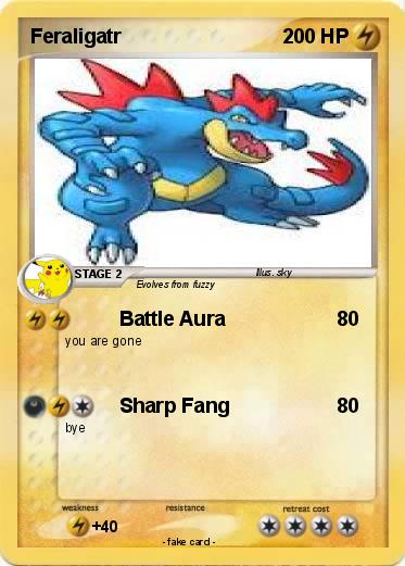 Pokemon Feraligatr