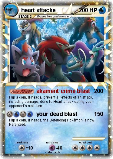 Pokemon heart attacke