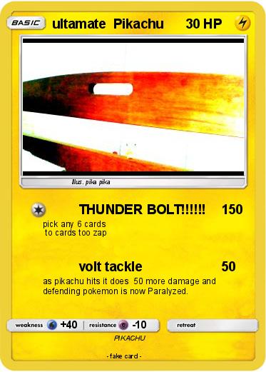 Pokemon ultamate  Pikachu