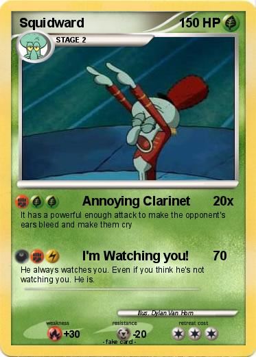 Pokemon Squidward