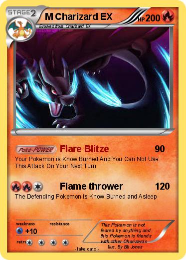 Pokemon M Charizard EX