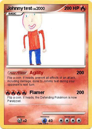Pokemon Johnny test