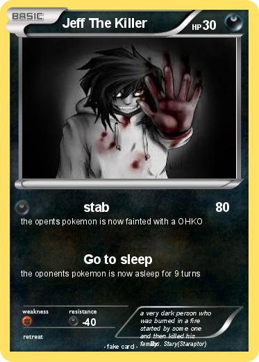 Pokemon Jeff The Killer