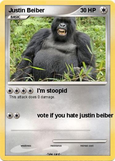 Pokemon Justin Beiber