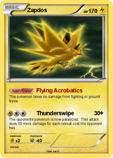 Pokemon Zapdos