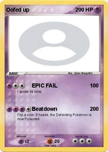 Pokemon Oofed up
